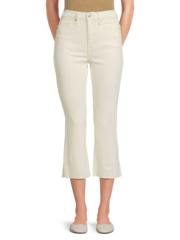 DKNY High Rise Cropped Jeans 1