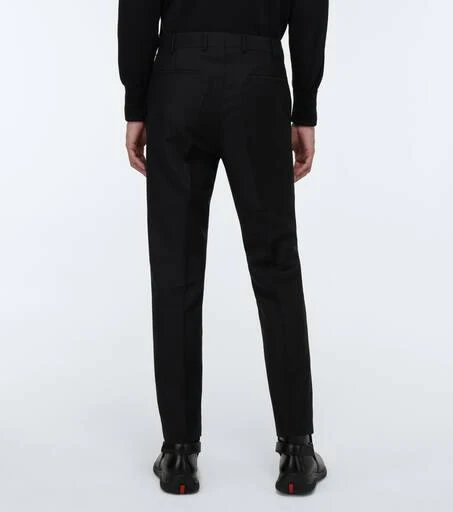 Prada Single-breasted mohair wool suit 6