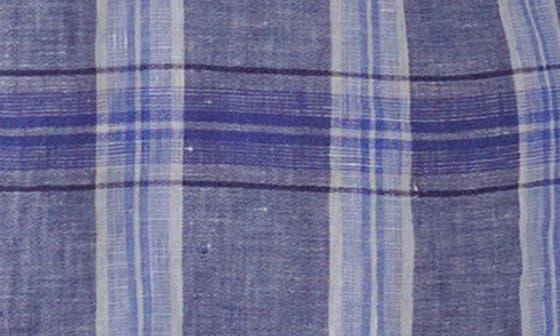 BUGATCHI Plaid Linen Button-Up Shirt 7