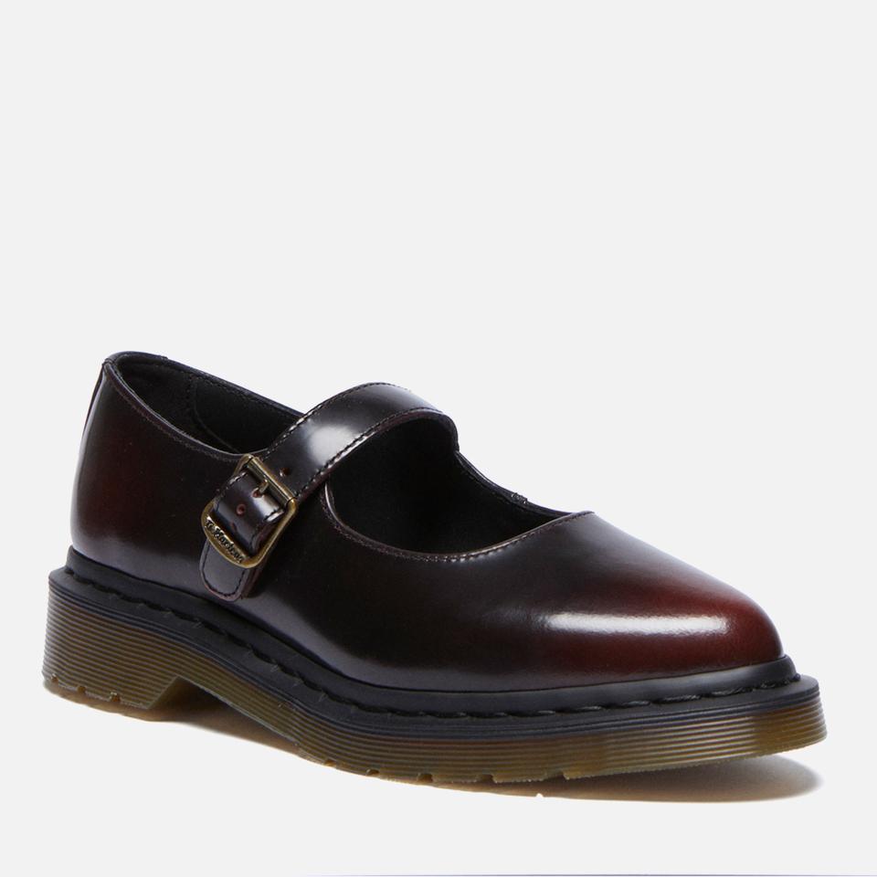 Dr. Martens DR. MARTENS WOMEN'S ELPHIE LEATHER MARY JANE SHOES