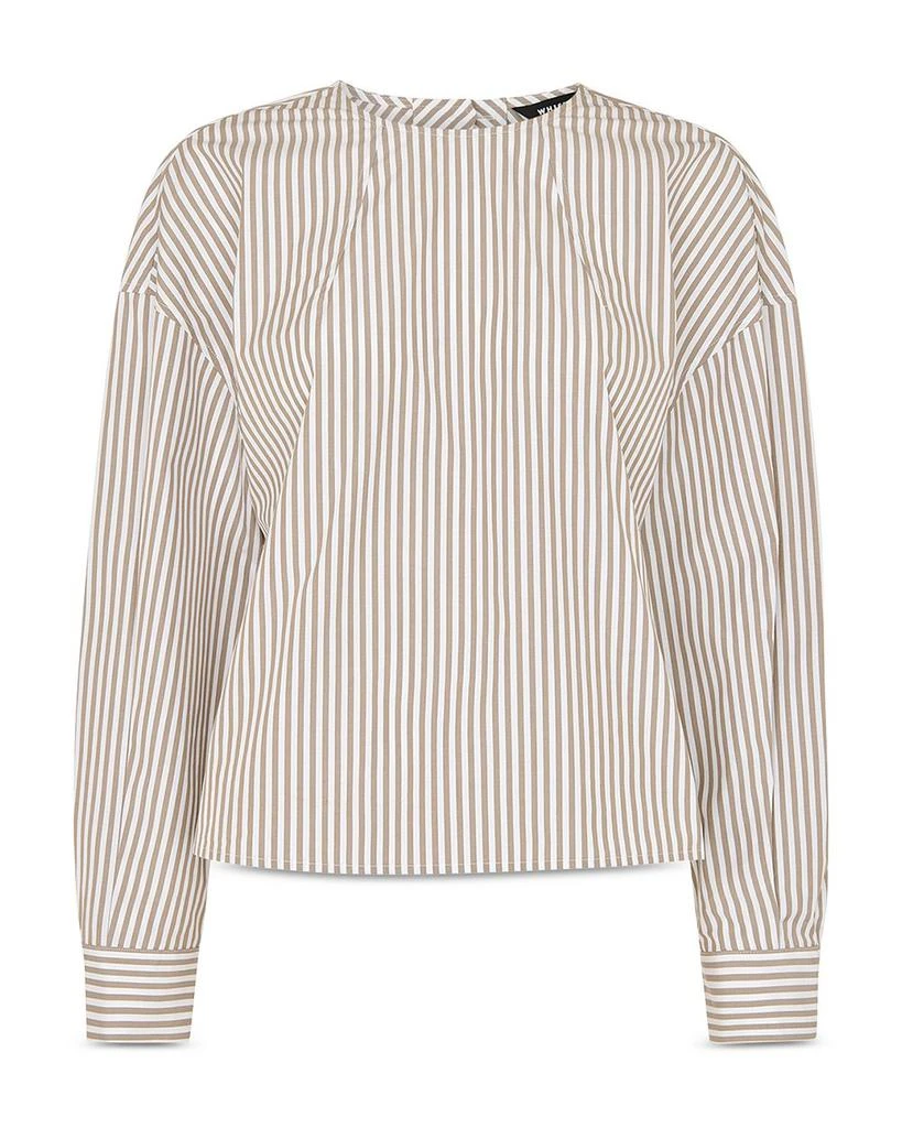 Whistles Kirstie Striped Blouse 6