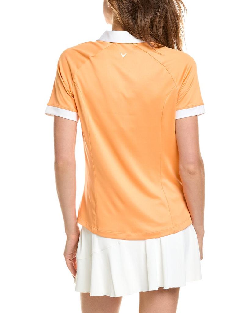 Callaway V-Placket Colorblocked Polo Shirt