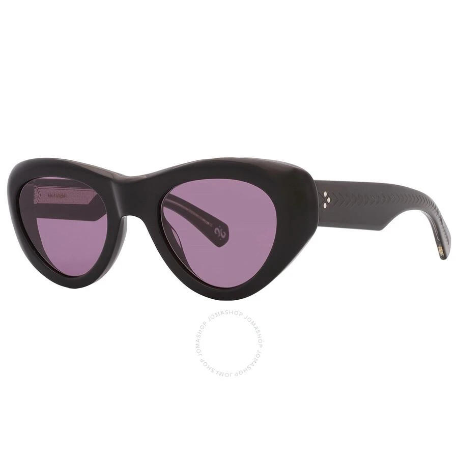 Mr. Leight Reveler S Semi-Flat Hibiscus Goggle Unisex Sunglasses ML2032 BK-PW/SFHIBIS 49 3