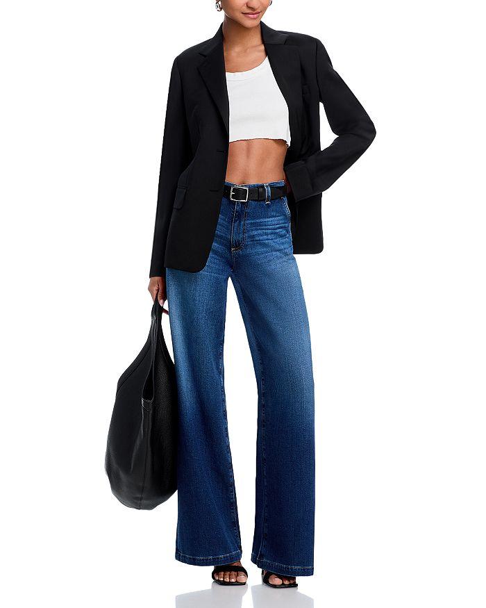 AG Stella Low Slung Palazzo Jeans in Plume