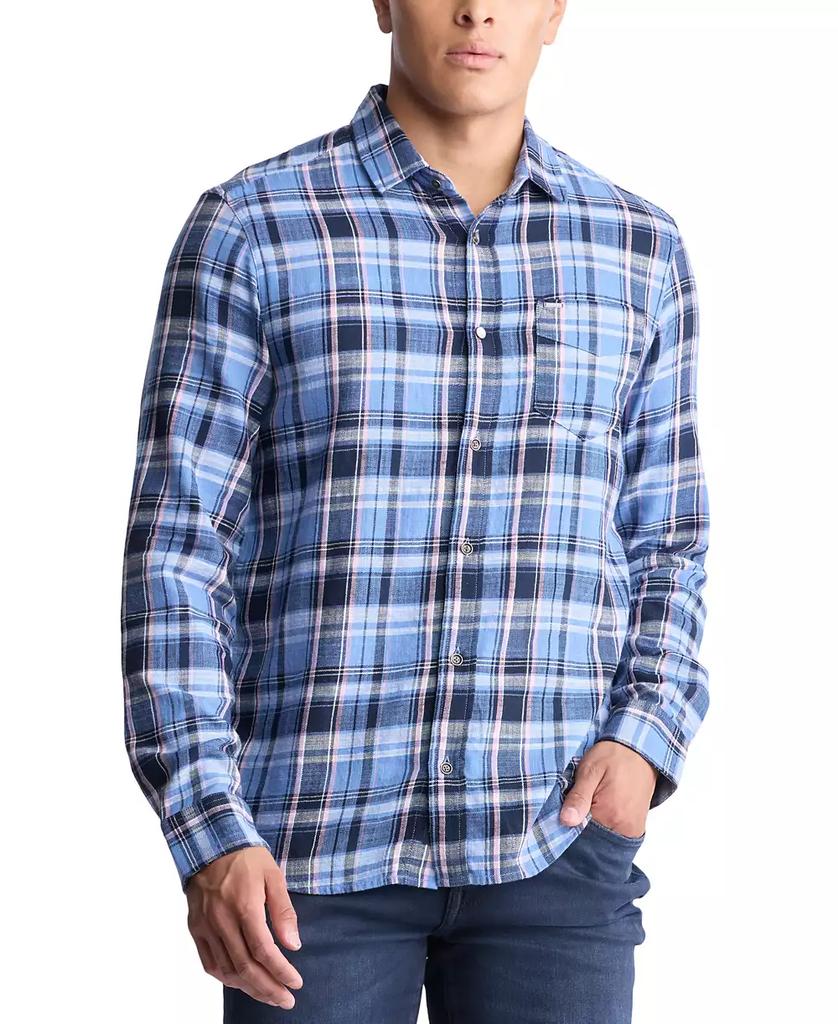 BUFFALO David Bitton Men's Saroz Cotton Plaid Button-Up Shirt