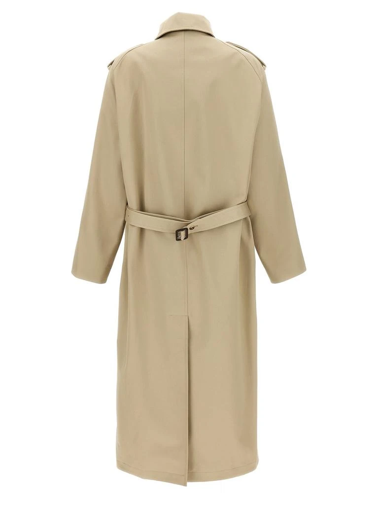 Courrèges Courrèges Button-Up Long Trench Coat 2