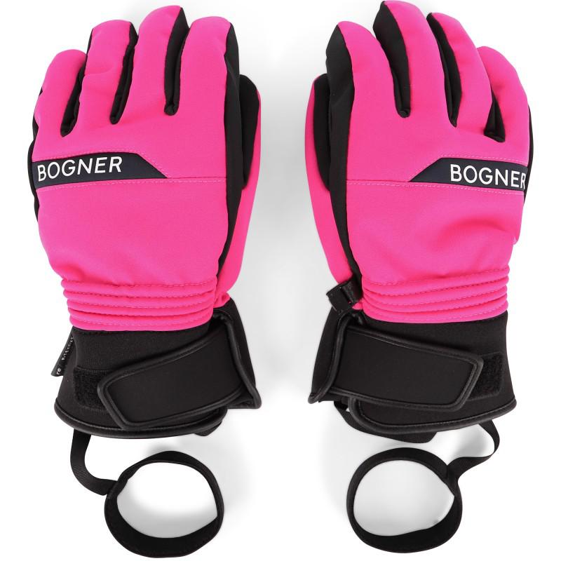 Bogner Logo bogner ski gloves in pink