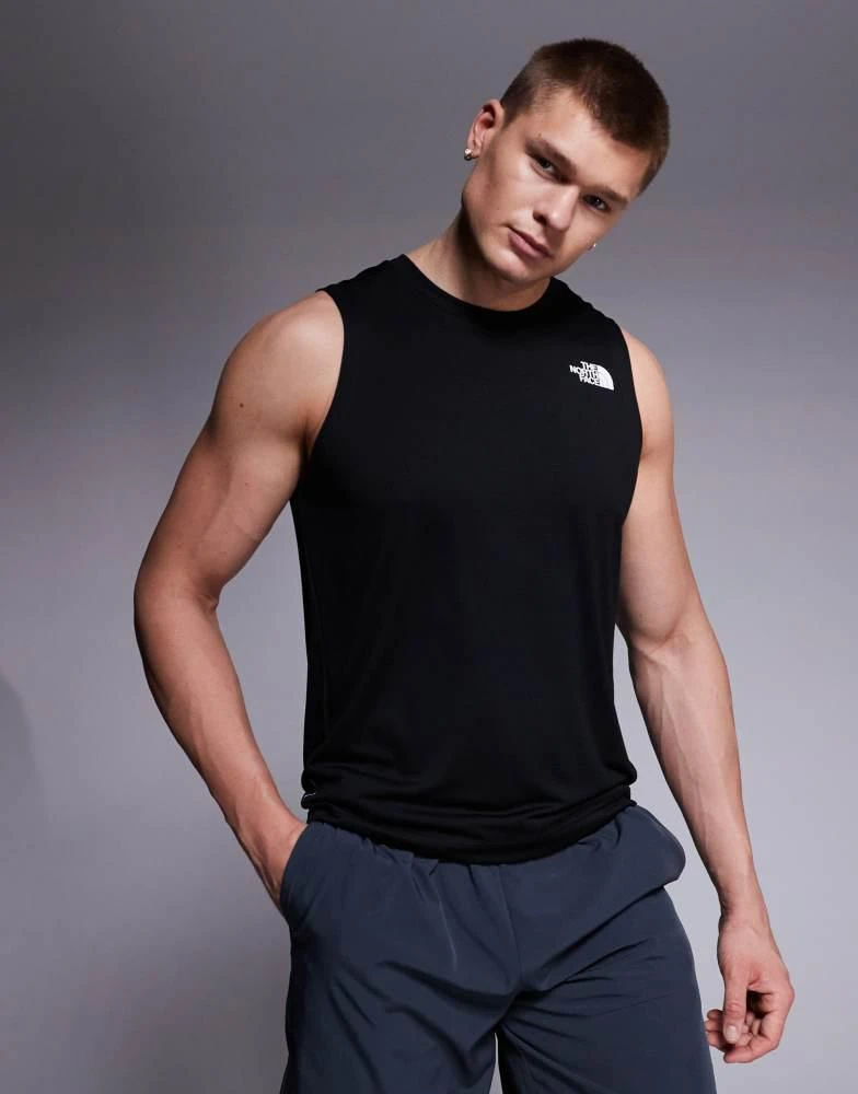 The North Face The North Face Training  24/7 logo vest in black 1