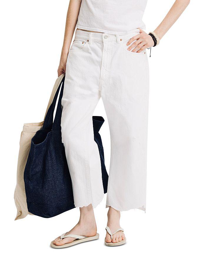 Denimist Haisley Slouch Boyfriend Jeans in White Wash