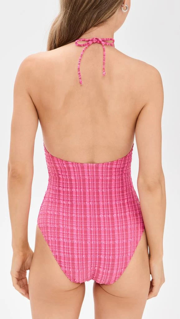 LISA MARIE FERNANDEZ Halter Maillot One Piece 2