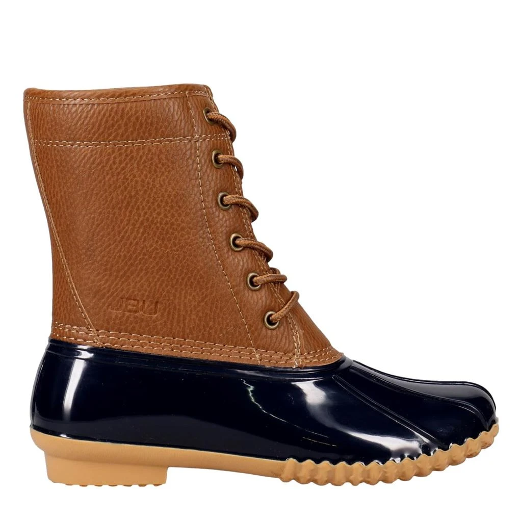 JBU BY JAMBU JBU by Jambu Maplewood Waterproof Rain Mid Calf Boot Navy / Tan  B9MAW73 Women's 1