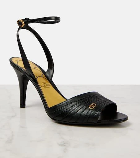 Valentino Ladycrush 85 embellished leather sandals 5