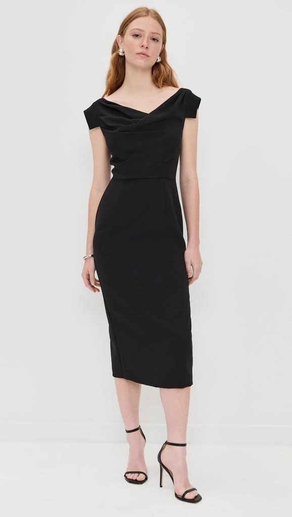 Black Halo Jacqueline Midi Dress 7