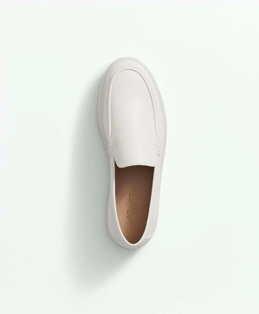 Brooks Brothers Hampton Leather Slip-On Sneakers 2