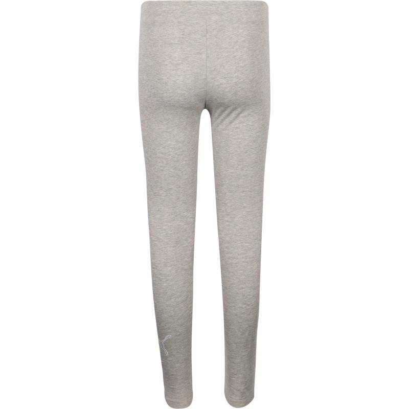 Puma Logo sports leggings in grey