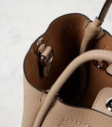 Max Mara Marin Mini leather tote bag 3