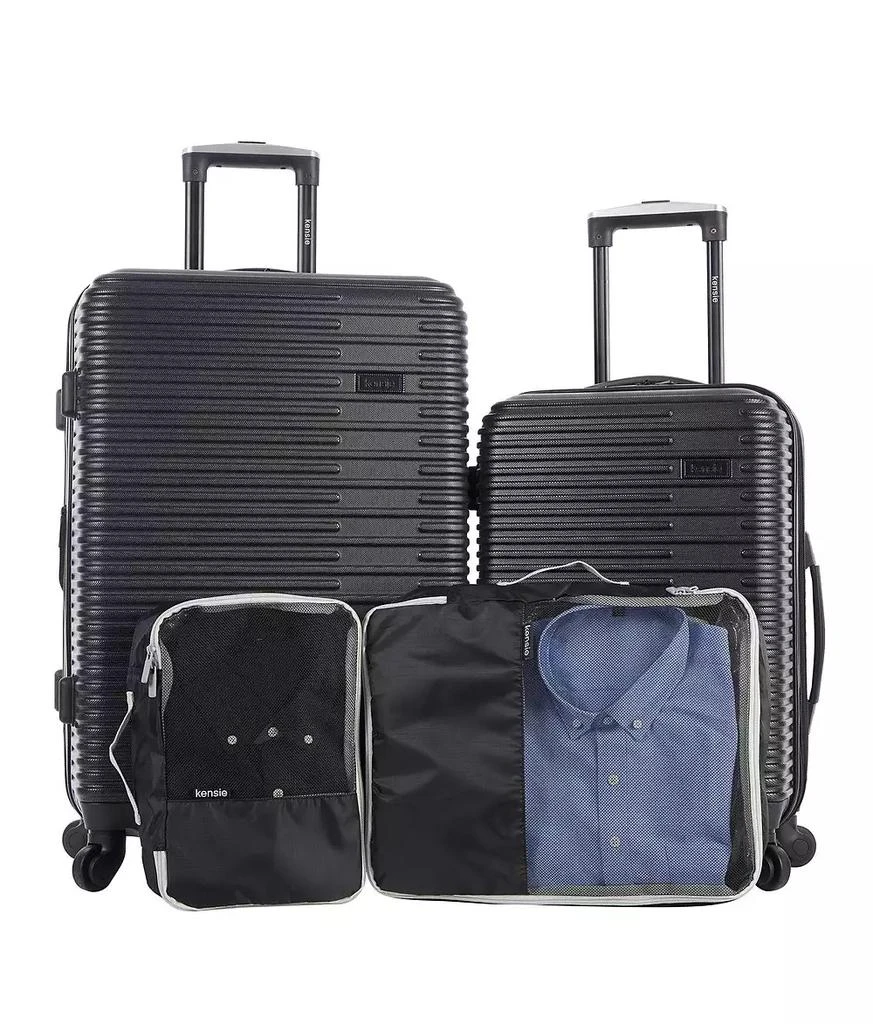 Kensie Hillsboro Expandable Rolling Hardside Collection Set 1