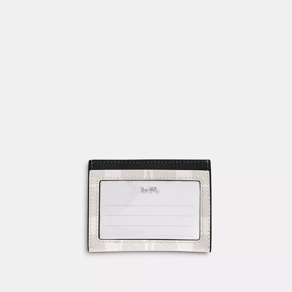 Coach Outlet Coach Outlet Slim Id Card Case In Signature Canvas