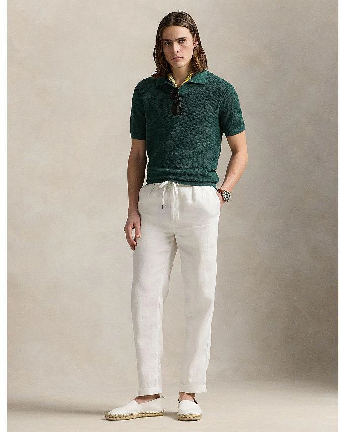 Ralph Lauren Mesh Knit Linen Short Sleeve Sweater 2