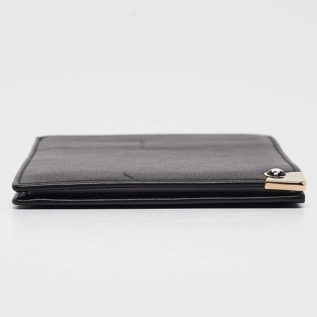 MontBlanc Montblanc Black Leather Meisterstuck Mini Bifold Agenda Cover 6