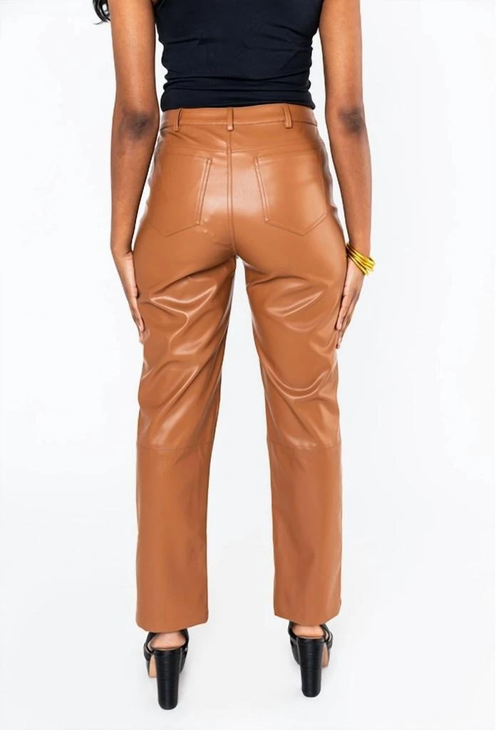 BUDDYLOVE Buddylove - Gomez Vegan Leather High Waisted Ankle Pant 2