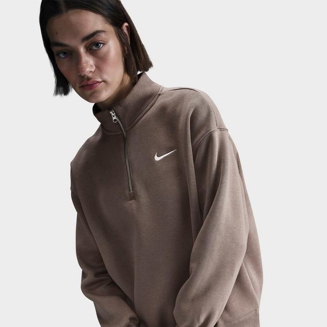 nike pullover quarter zip womens