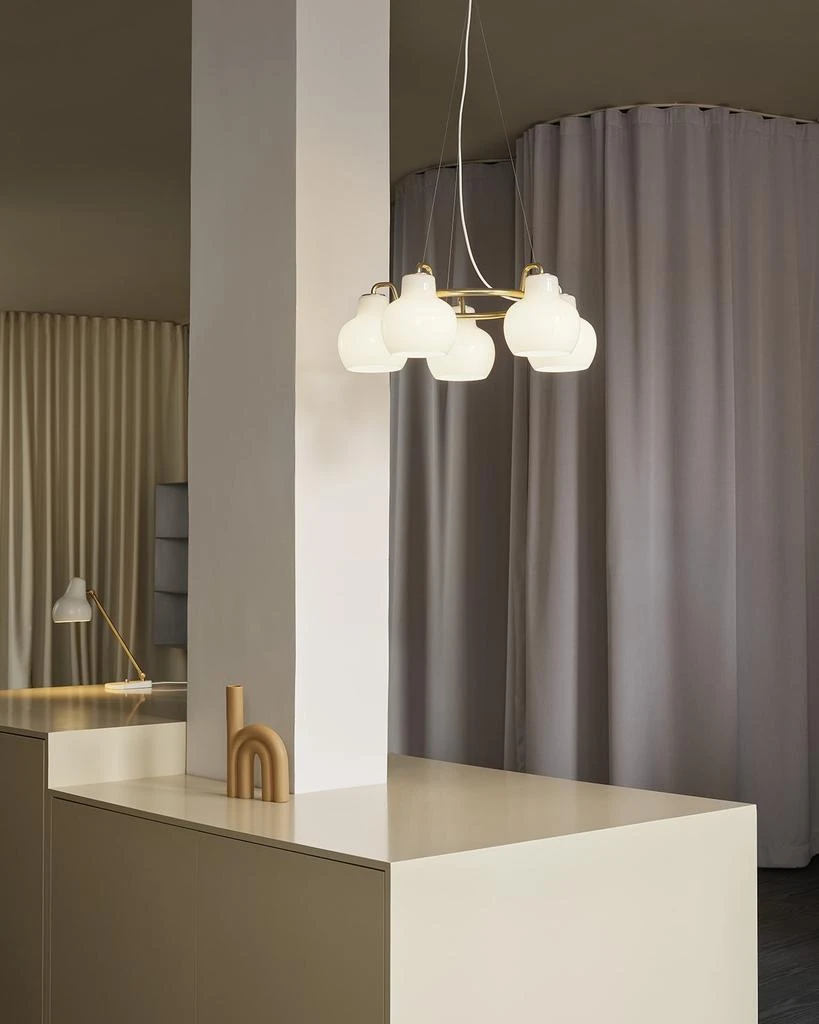 Louis Poulsen VL Ring Crown 5-Light Chandelier, 9" 2