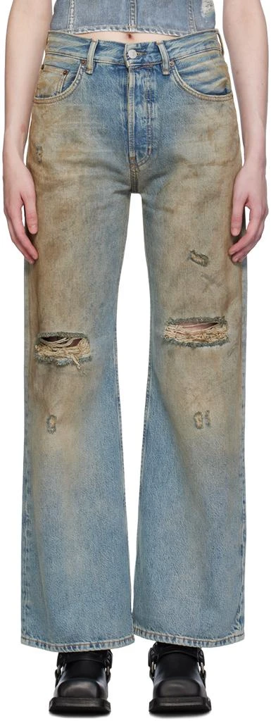 Acne Studios Blue Loose Fit 2021F Jeans 1
