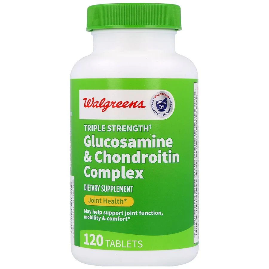 Walgreens Glucosamine & Chondroitin Complex Tablets Triple Strength 1