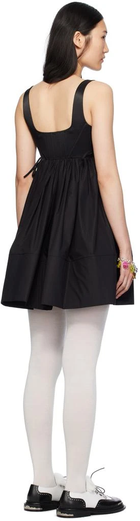 CHOPOVA LOWENA Black Foray Bustier Minidress 3
