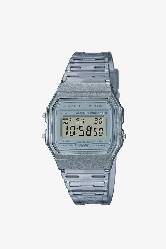 Los Angeles Apparel WCHD7CF - Casio Unisex Digital Clear Jelly Strap Watch 10