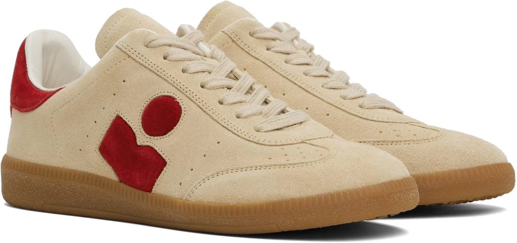 Isabel Marant Beige Bryce Sneakers 4