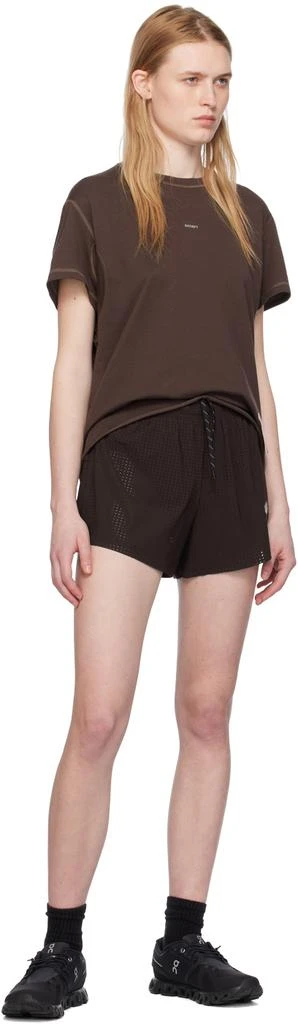 Satisfy Brown 2.5" Distance Shorts 4