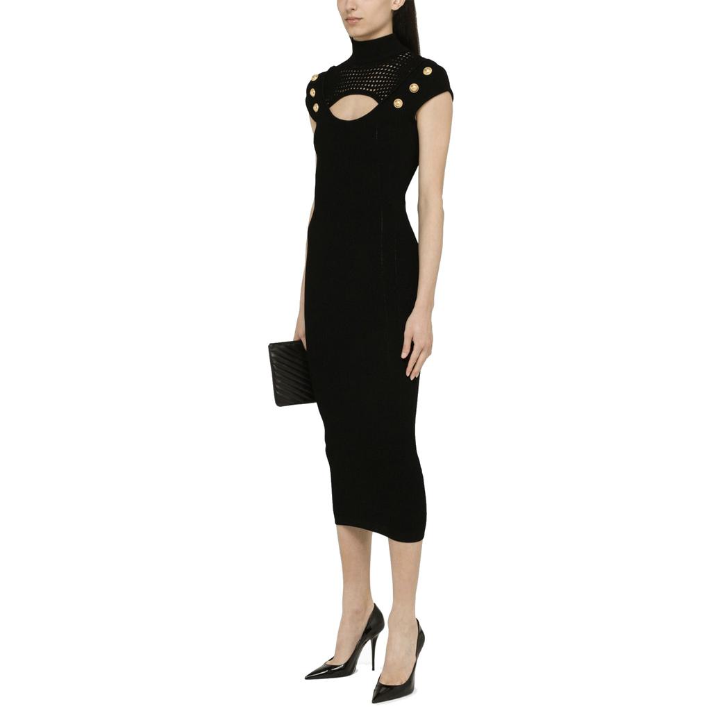 Balmain Balmain Knitted Sheath Dress