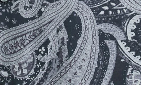 ALL SAINTS Zowie Relaxed Fit Paisley Print Camp Shirt 7