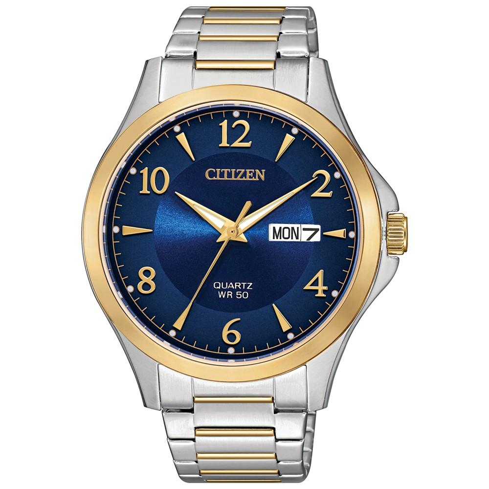 Citizen Men's Quartz Two-Tone Stainless Steel Bracelet Watch 41mm