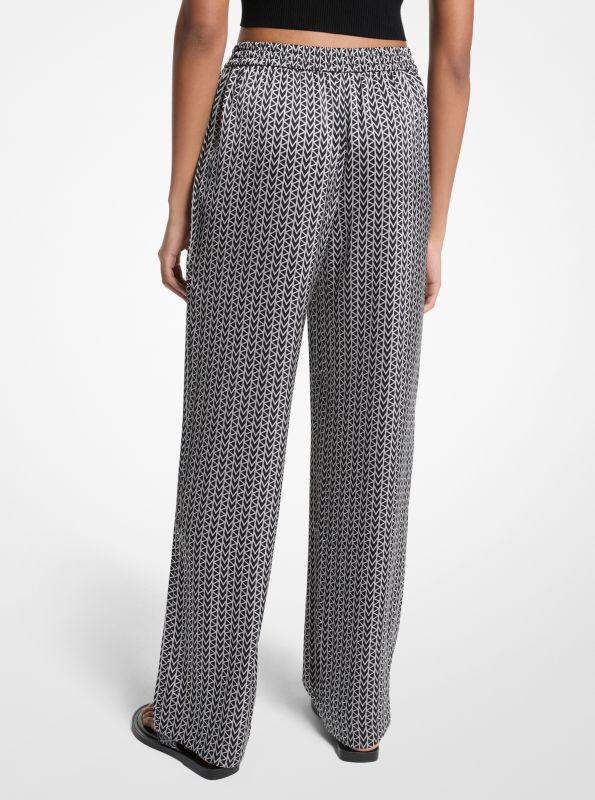 undefined MK2000 Logo Satin Pants