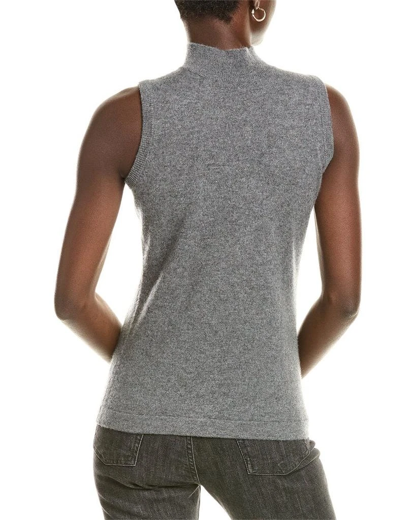 sofiacashmere Mock Neck Cashmere Tank 2