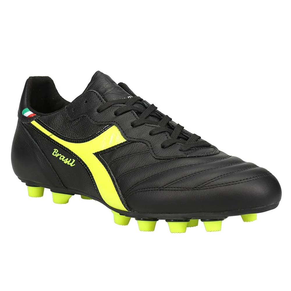 Diadora Brasil Italy OG Light Plus Multi-Density Polyurethane Firm Ground Soccer Cleats 2