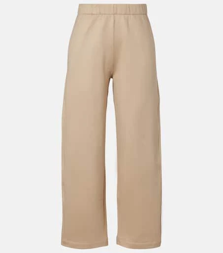 Max Mara Filovia silk and cotton wide-leg pants 1