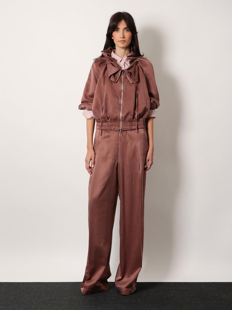 Dries Van Noten Voly cupro and cotton jacket