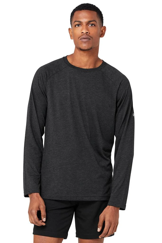 Alo Triumph Long Sleeve Tee - Black 1
