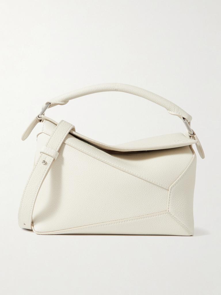 【直営・関税送料込】Small Puzzle Edge ba Black Puzzle Edge small leather shoulder bag | LOEWE | NET-A