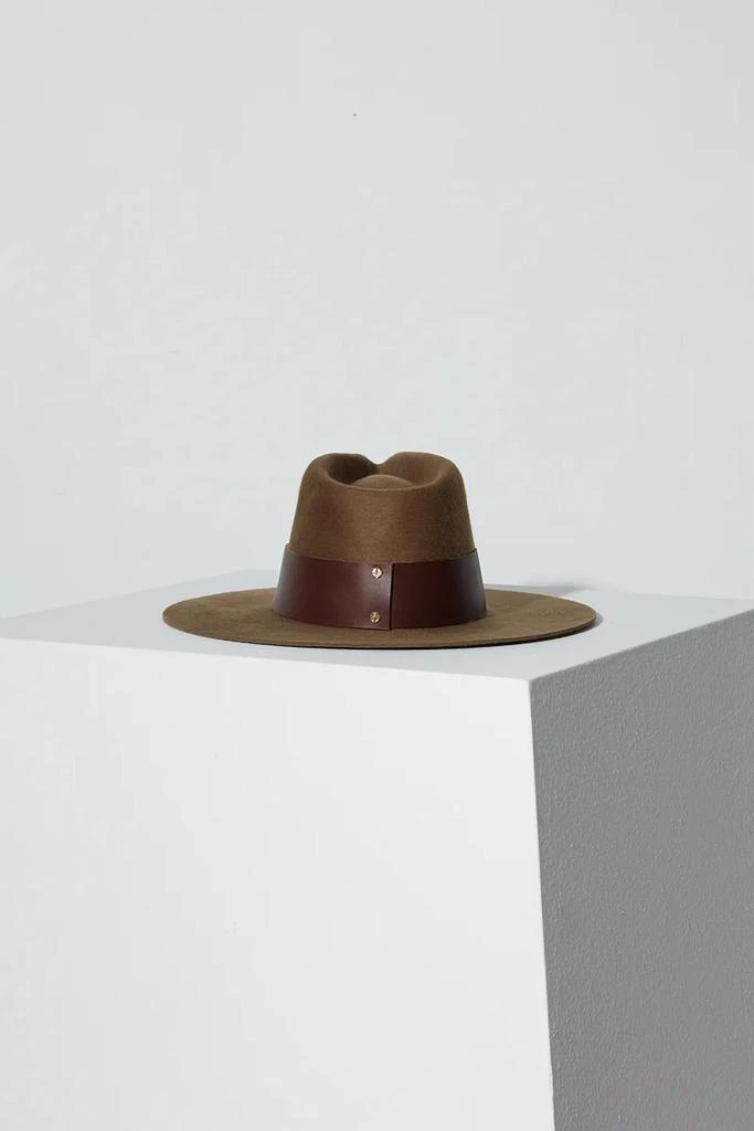 Janessa Leone Montana Hat In Camel 5
