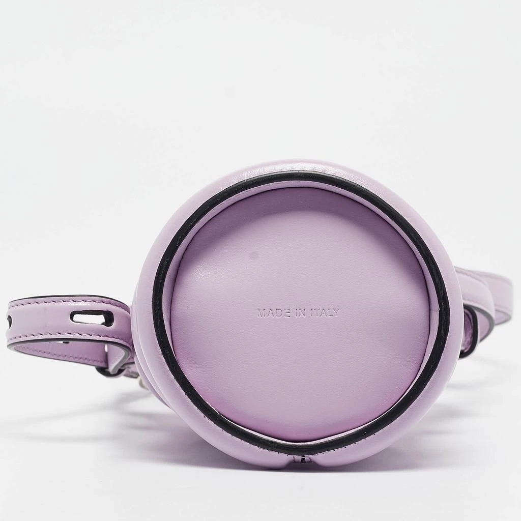 Alexander McQueen Alexander McQueen Lilac Leather Mini The Curve Bucket Bag 6