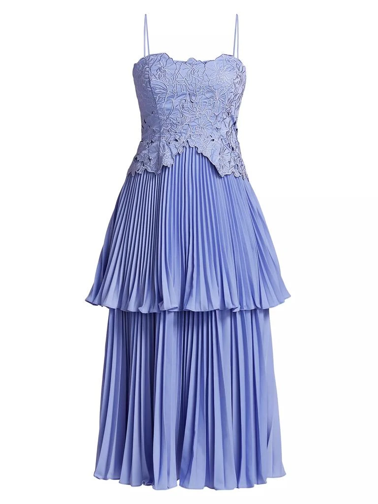 AMUR Esmae Floral Sateen Gown 1