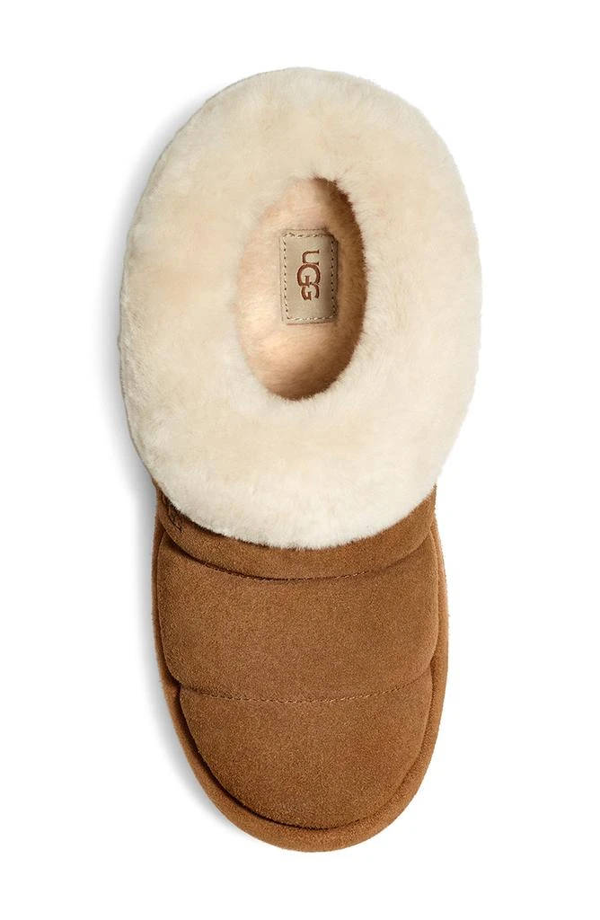 UGG Tazzlita Genuine Shearling Trim Platform Slipper 4