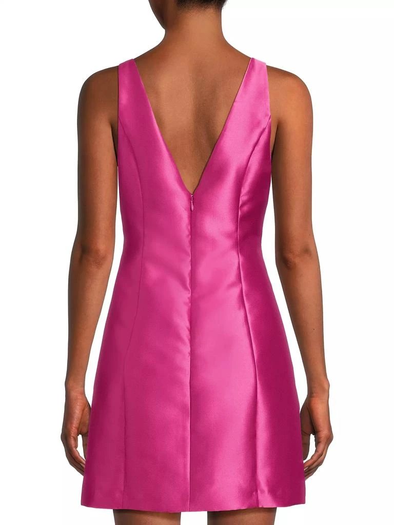 Hutch Chesca Satin Bow Minidress 5
