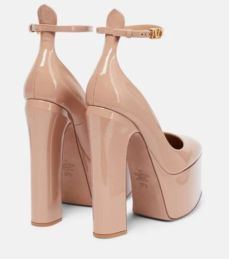 Valentino Tan-Go patent leather platform pumps 3