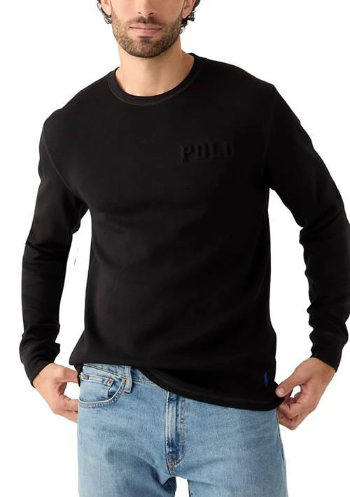 Ralph Lauren Embossed Thermal Sleep Shirt